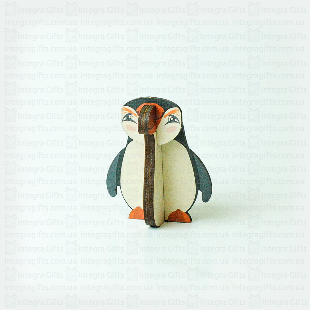 Открытка сувенир "Пингвин". Фото N2